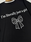 تیشرت لانگ just a girl