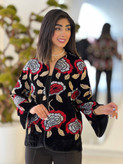 کت مخمل هندی مروارید دوزی کار دست