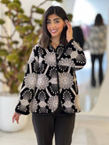 کت مخمل هندی مروارید دوزی کار دست