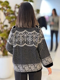 کت مخمل هندی مروارید دوزی کار دست