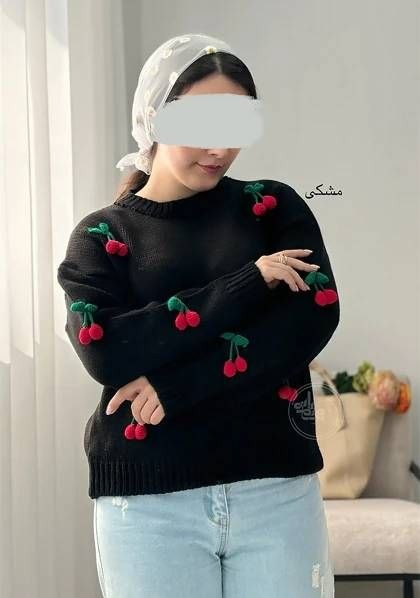 بلوز بافت گیلاسی