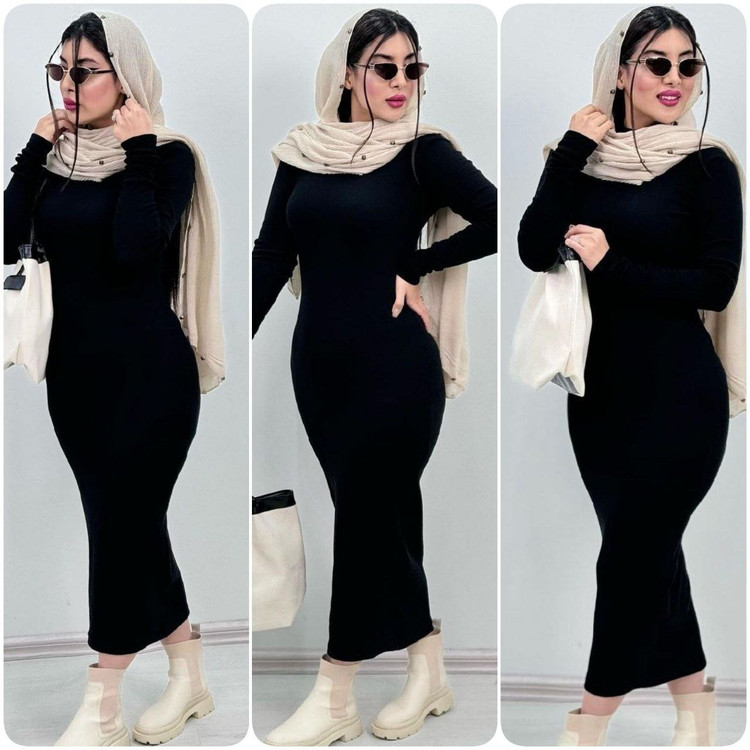 ماکسی یقه اسکی